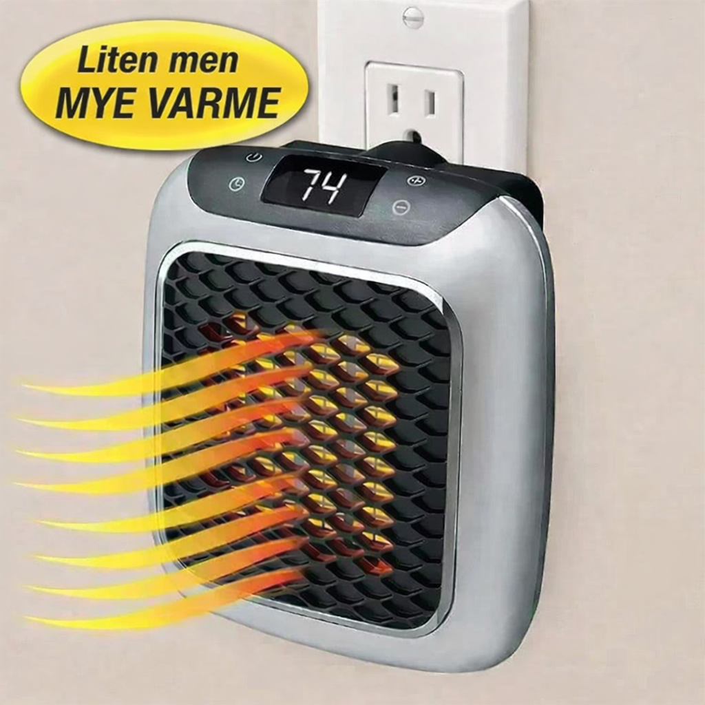 Kompakt Vegghengt Mini Varmer